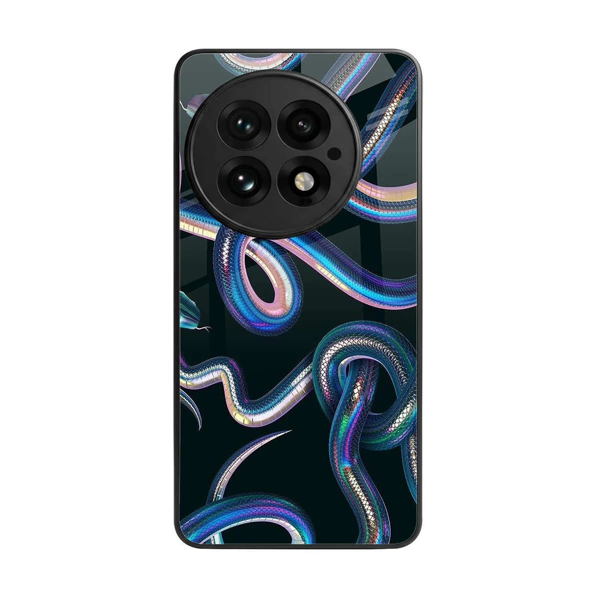 Snakes back phone cover | glass case for oneplus 13