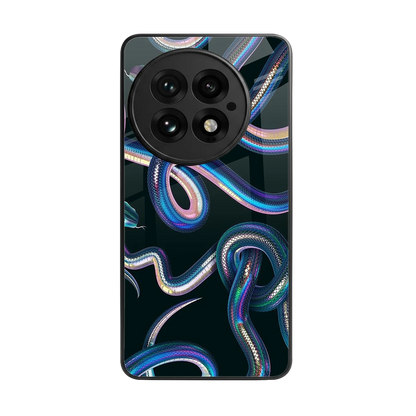 Snakes back phone cover | glass case for oneplus 13