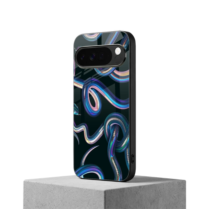 Snakes google pixel 10 pro xl mobile cover | shockproof glass phone case