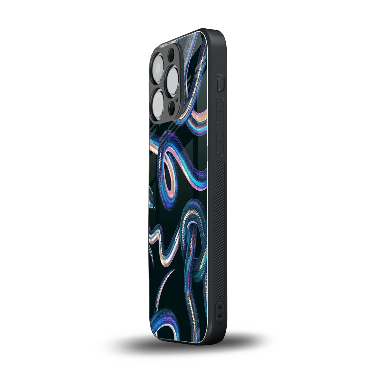 Snakes iphone 13 pro mobile cover | shockproof glass phone case