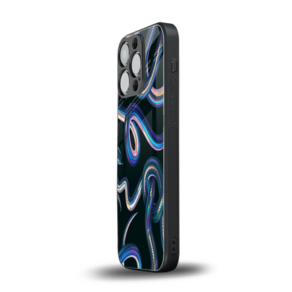 Snakes iphone 12 pro mobile cover | shockproof glass phone case