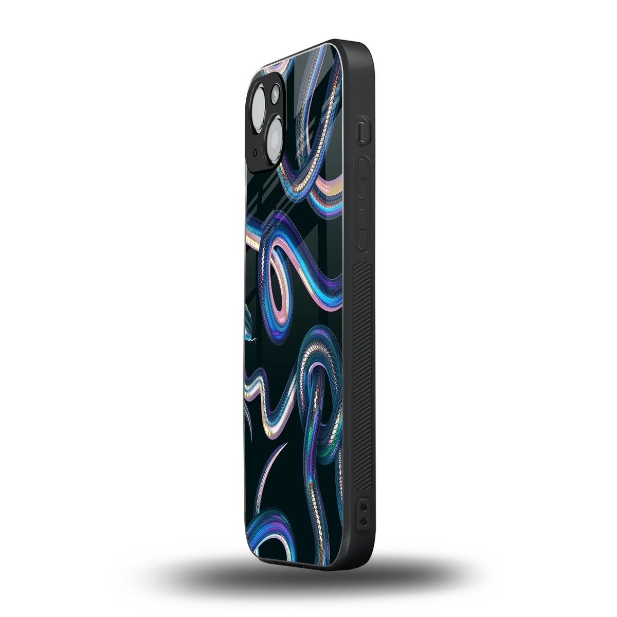 Snakes iphone 13 mobile cover | shockproof glass phone case