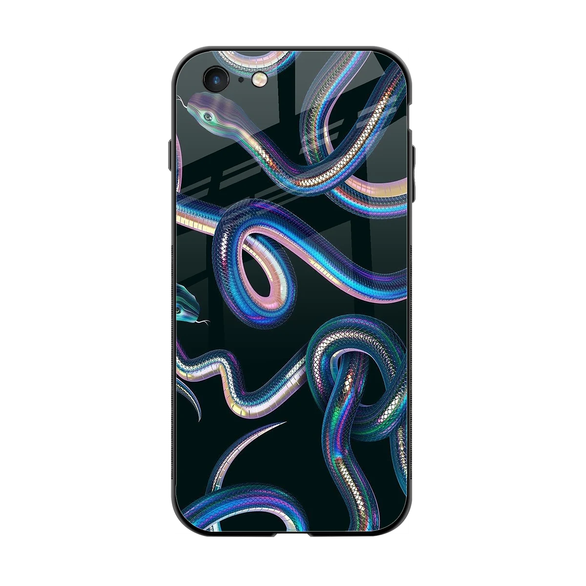 Snakes back phone cover | glass case for iphone 6