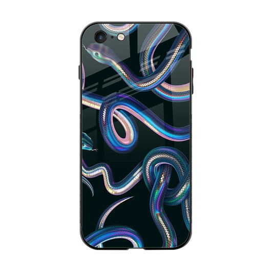 Snakes back phone cover | glass case for iphone 6s plus