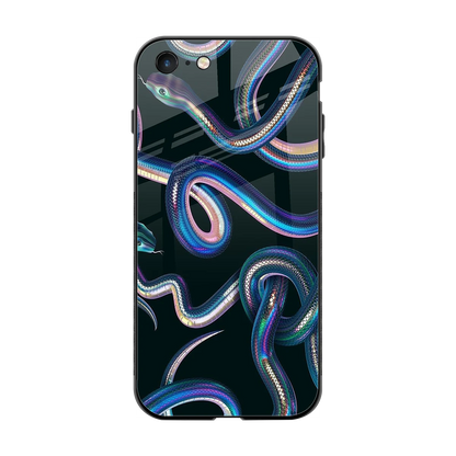 Snakes back phone cover | glass case for iphone 7