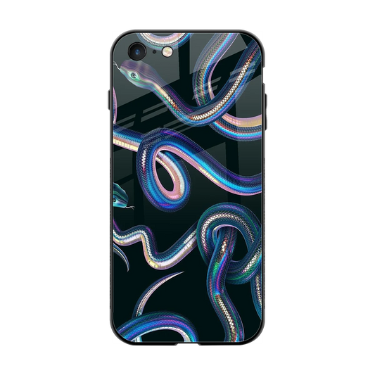 Snakes back phone cover | glass case for iphone 7