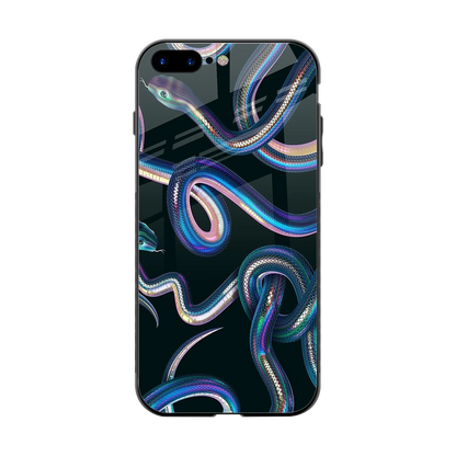 Snakes back phone cover | glass case for iphone 8 plus