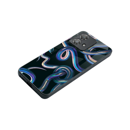 Snakes stylish phone case for motorola edge 40 neo 5g | glossy glass and slim fit