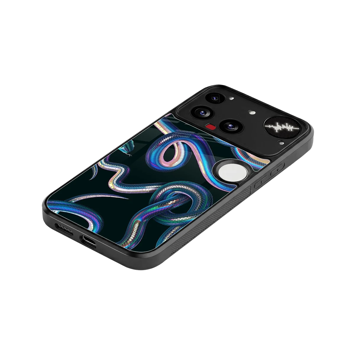 Snakes stylish phone case for nothing phone 3 | glossy glass and slim fit