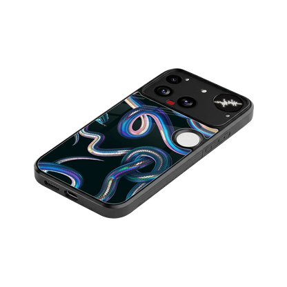 Snakes stylish phone case for nothing phone 3 | glossy glass and slim fit