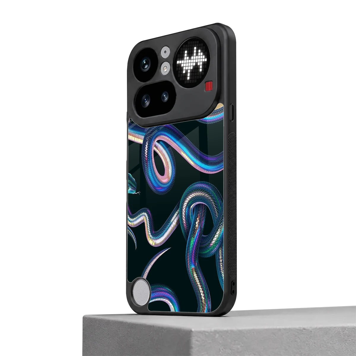 Snakes nothing phone 4a pro mobile cover | shockproof glass phone case