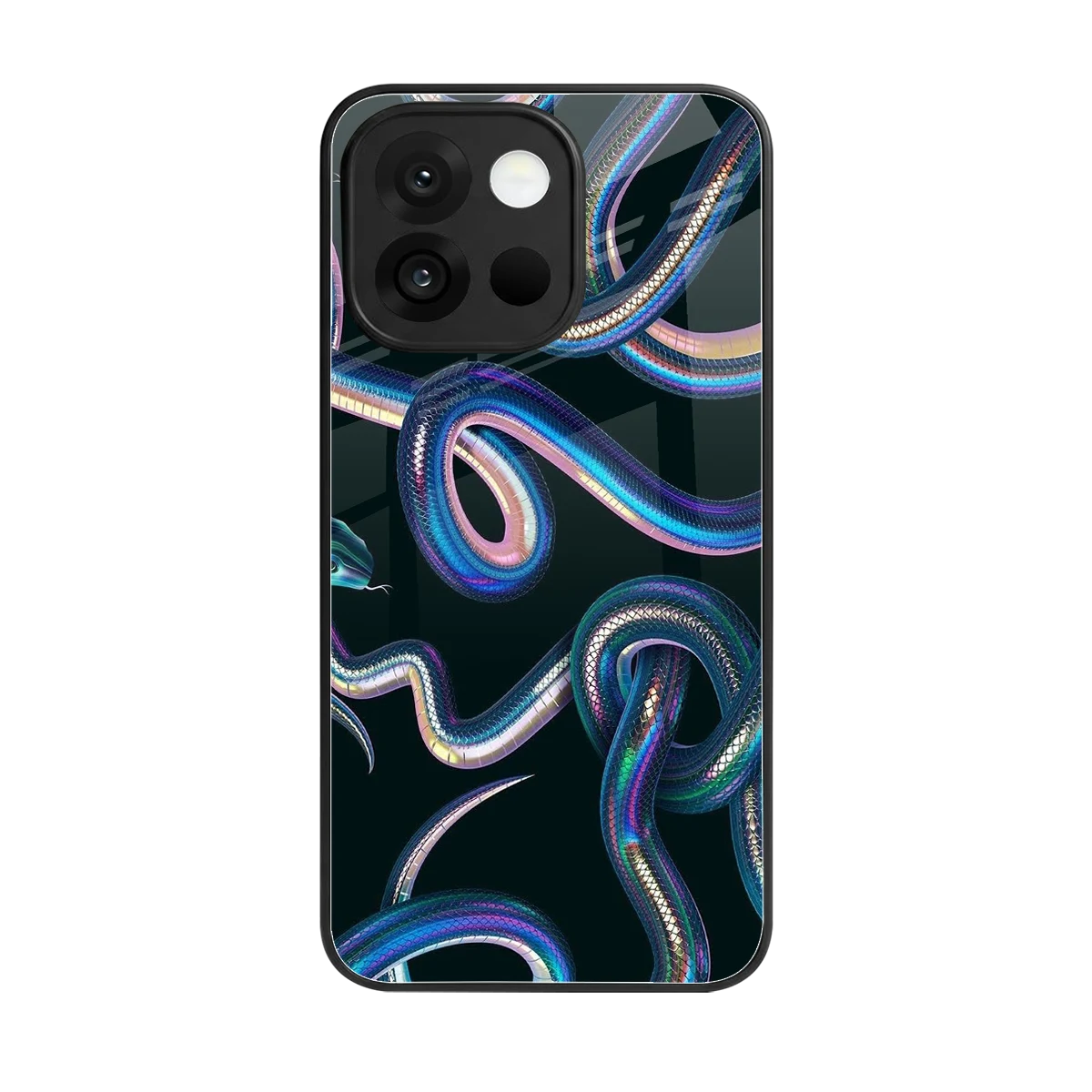 Snakes back phone cover | glass case for oneplus 13s