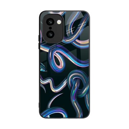 Snakes back phone cover | glass case for oneplus 15r