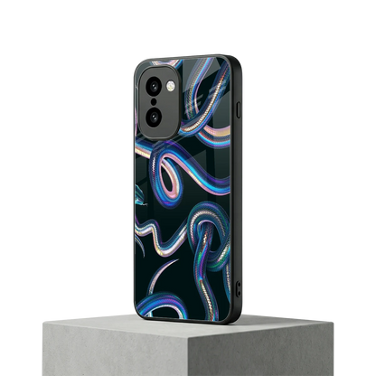Snakes oneplus 15r mobile cover | shockproof glass phone case