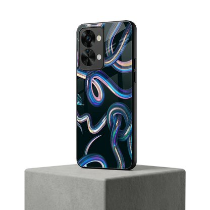 Snakes oneplus nord 2t mobile cover | shockproof glass phone case