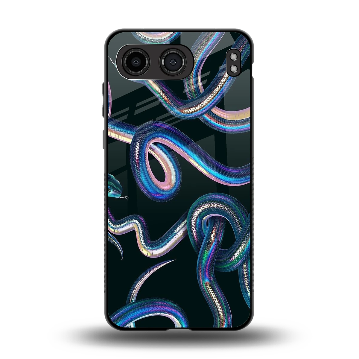 Snakes back phone cover | glass case for oneplus nord 4