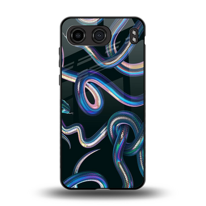 Snakes back phone cover | glass case for oneplus nord 4