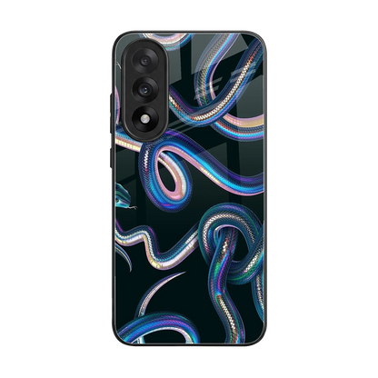 Snakes back phone cover | glass case for oneplus nord 5