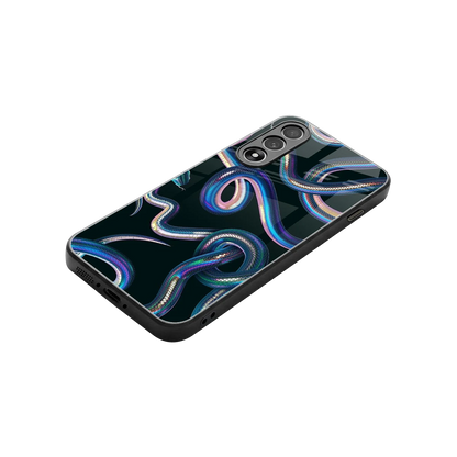 Snakes stylish phone case for oneplus nord 5 | glossy glass and slim fit