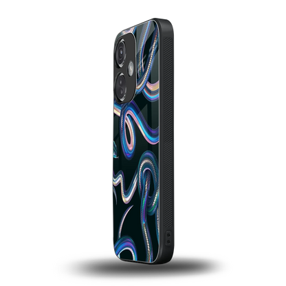 Snakes oneplus nord ce 3 mobile cover | shockproof glass phone case