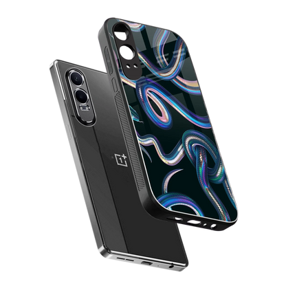 Snakes sleek oneplus nord ce 4 lite cover with tempered glass back and TPU edges