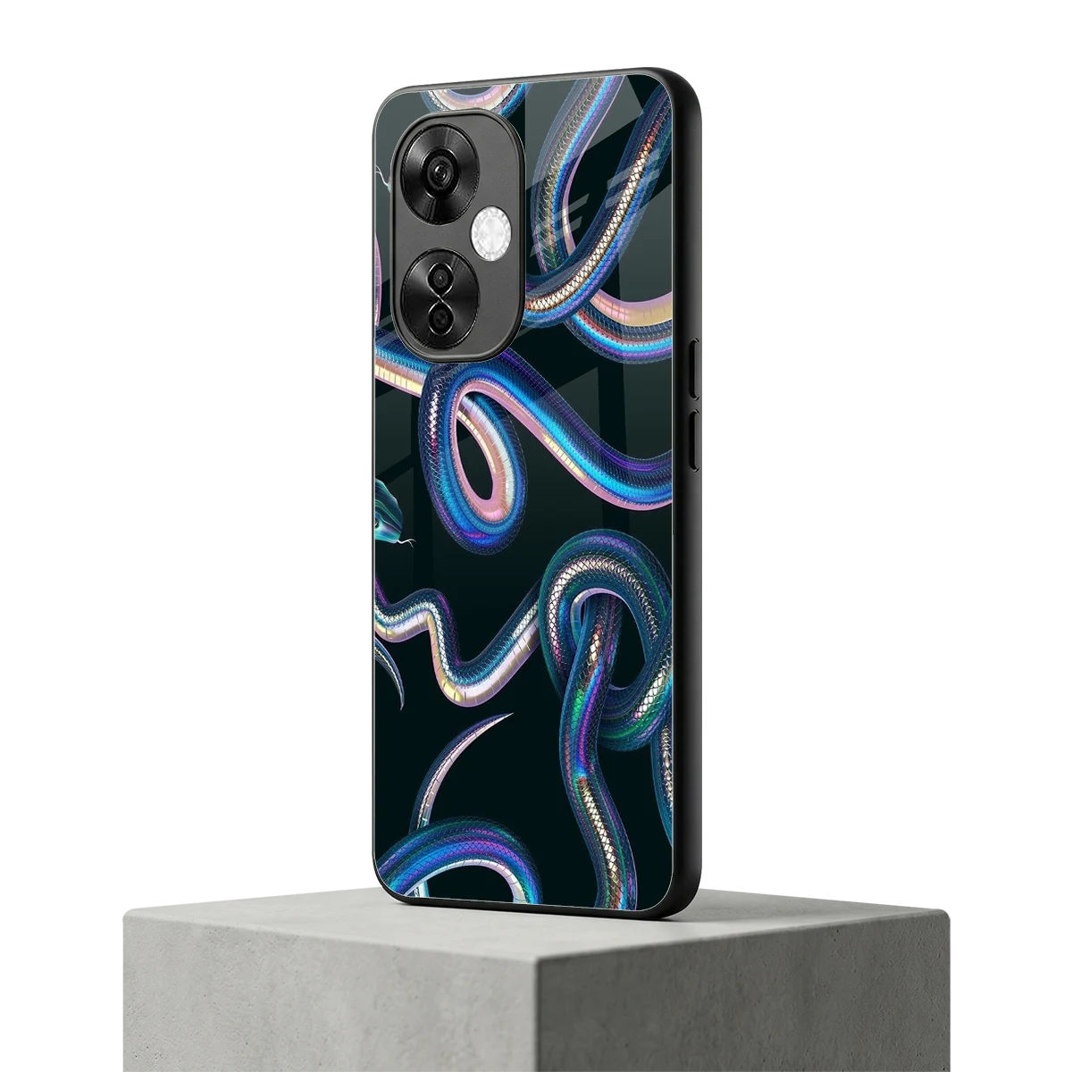 Snakes oneplus nord ce 3 lite mobile cover | shockproof glass phone case