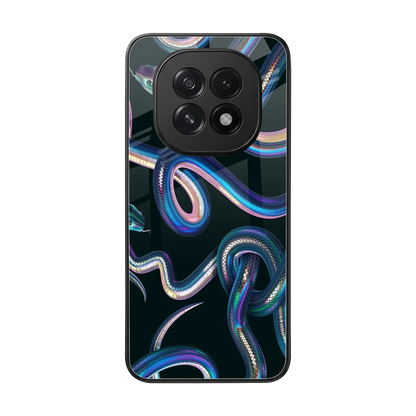 Snakes back phone cover | glass case for oppo f29 5g