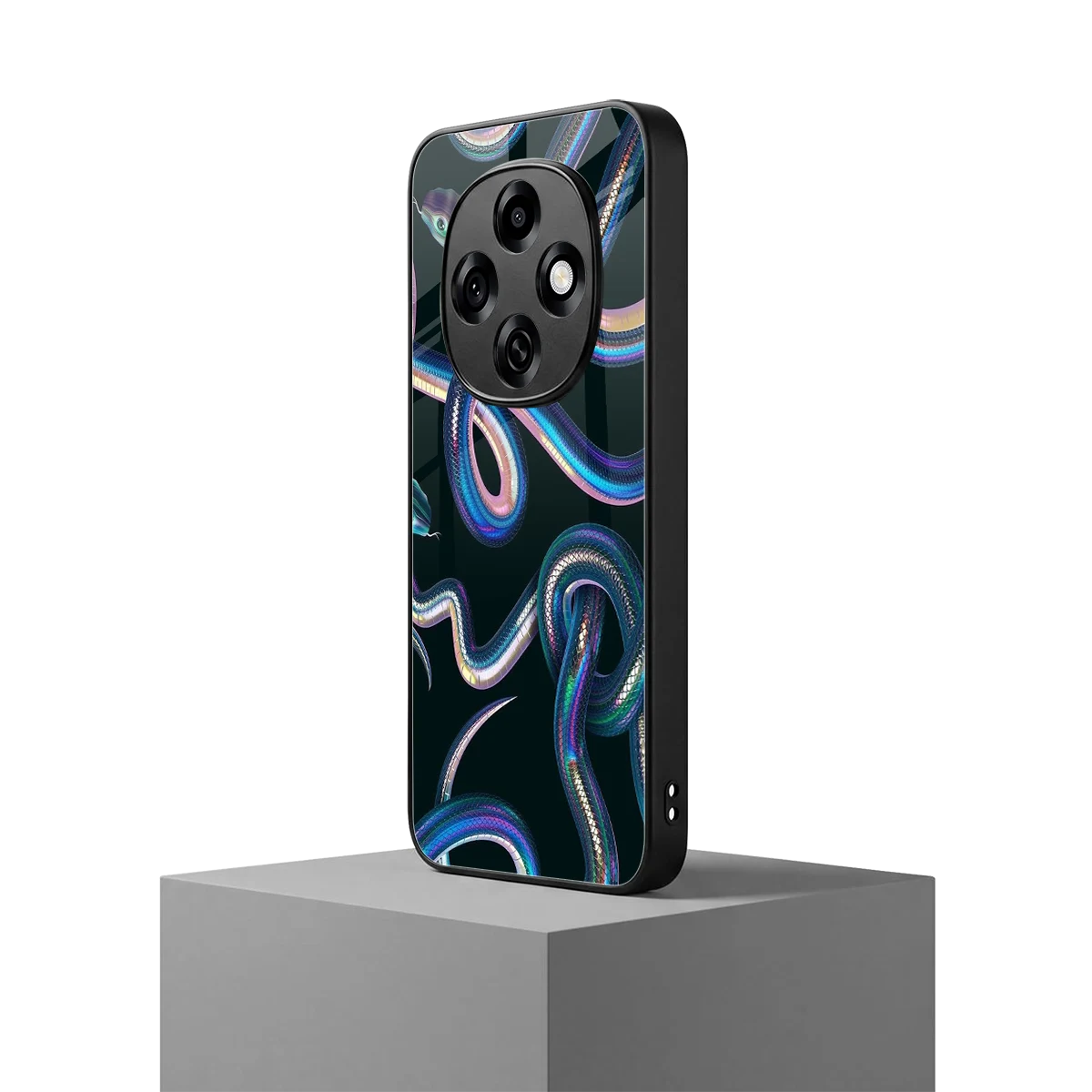 Snakes oppo f31 pro 5g mobile cover | shockproof glass phone case