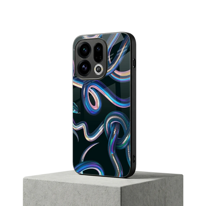 Snakes oppo find x9 mobile cover | shockproof glass phone case