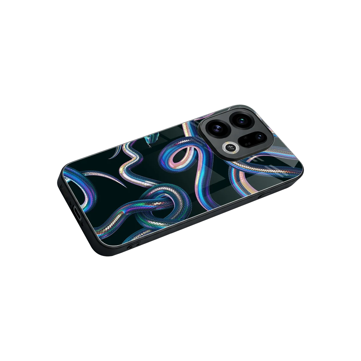Snakes stylish phone case for oppo find x9 | glossy glass and slim fit