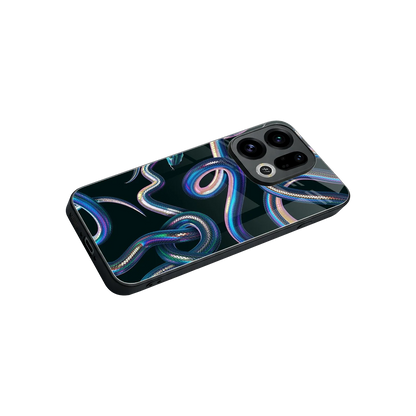 Snakes stylish phone case for oppo find x9 | glossy glass and slim fit