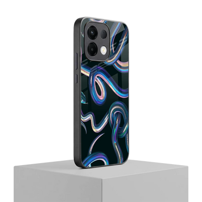 Snakes oppo k13 5g mobile cover | shockproof glass phone case