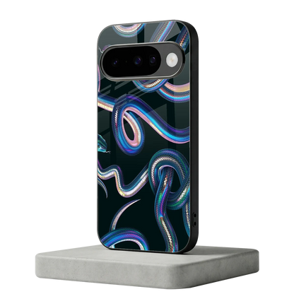 Snakes google pixel 10 mobile cover | shockproof glass phone case