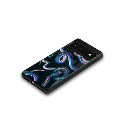 Snakes google pixel 6a mobile cover | shockproof glass phone case