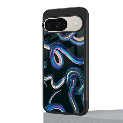 Snakes google pixel 9 mobile cover | shockproof glass phone case