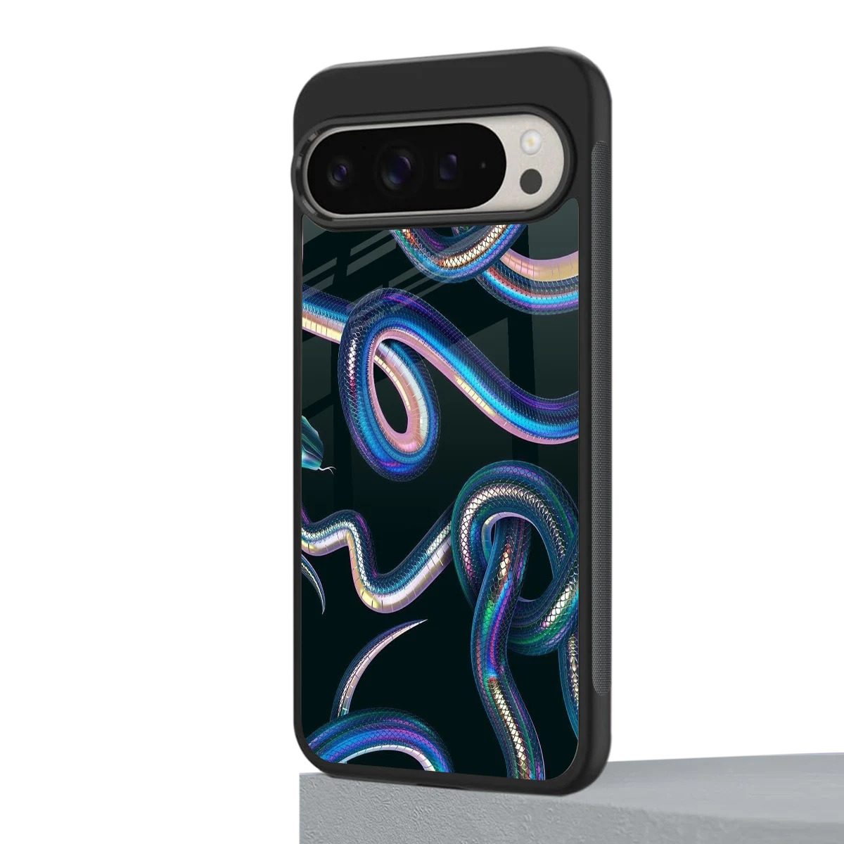 Snakes google pixel 9 pro mobile cover | shockproof glass phone case