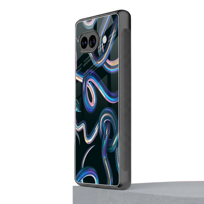 Snakes google pixel 10a mobile cover | shockproof glass phone case