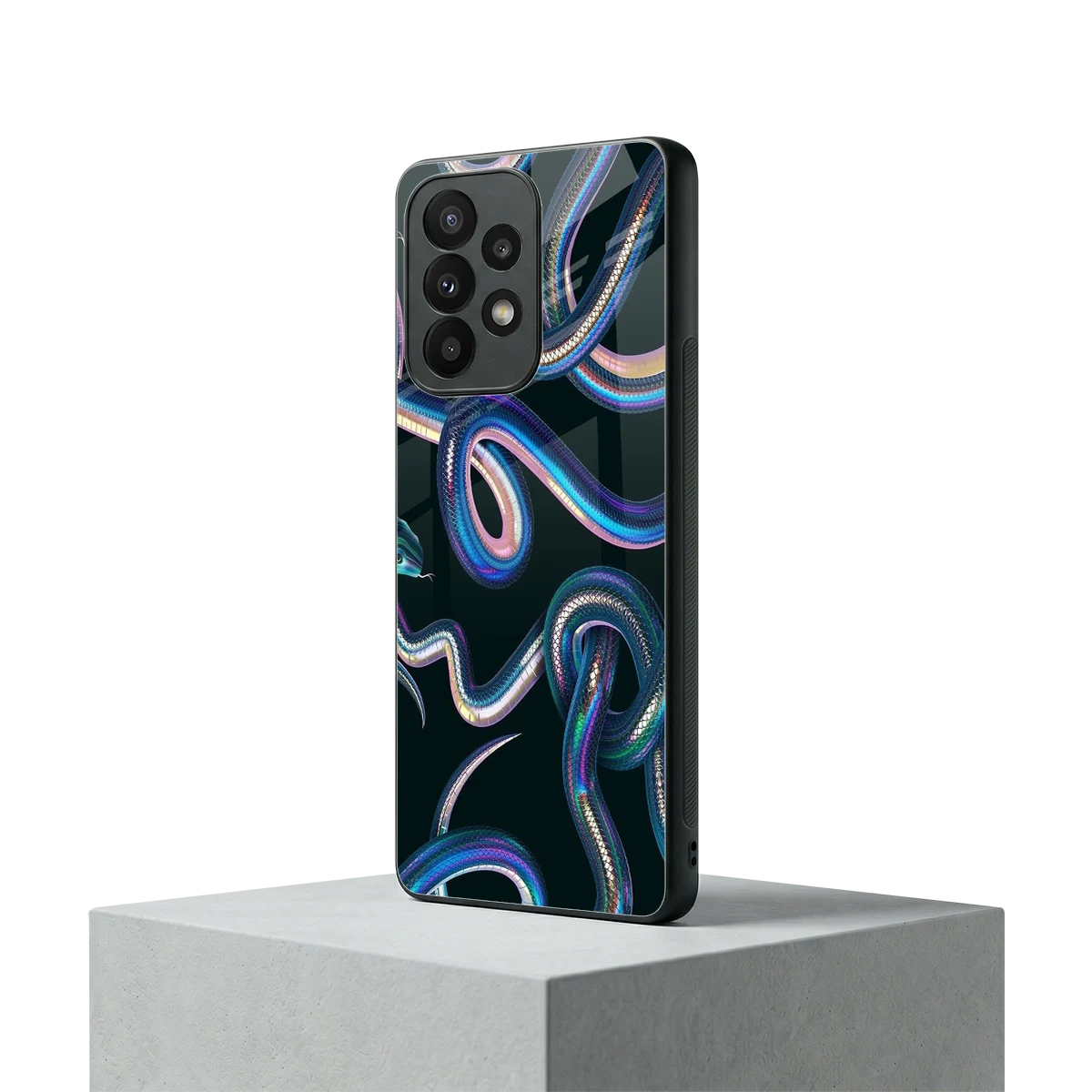 Snakes samsung galaxy a23 mobile cover | shockproof glass phone case