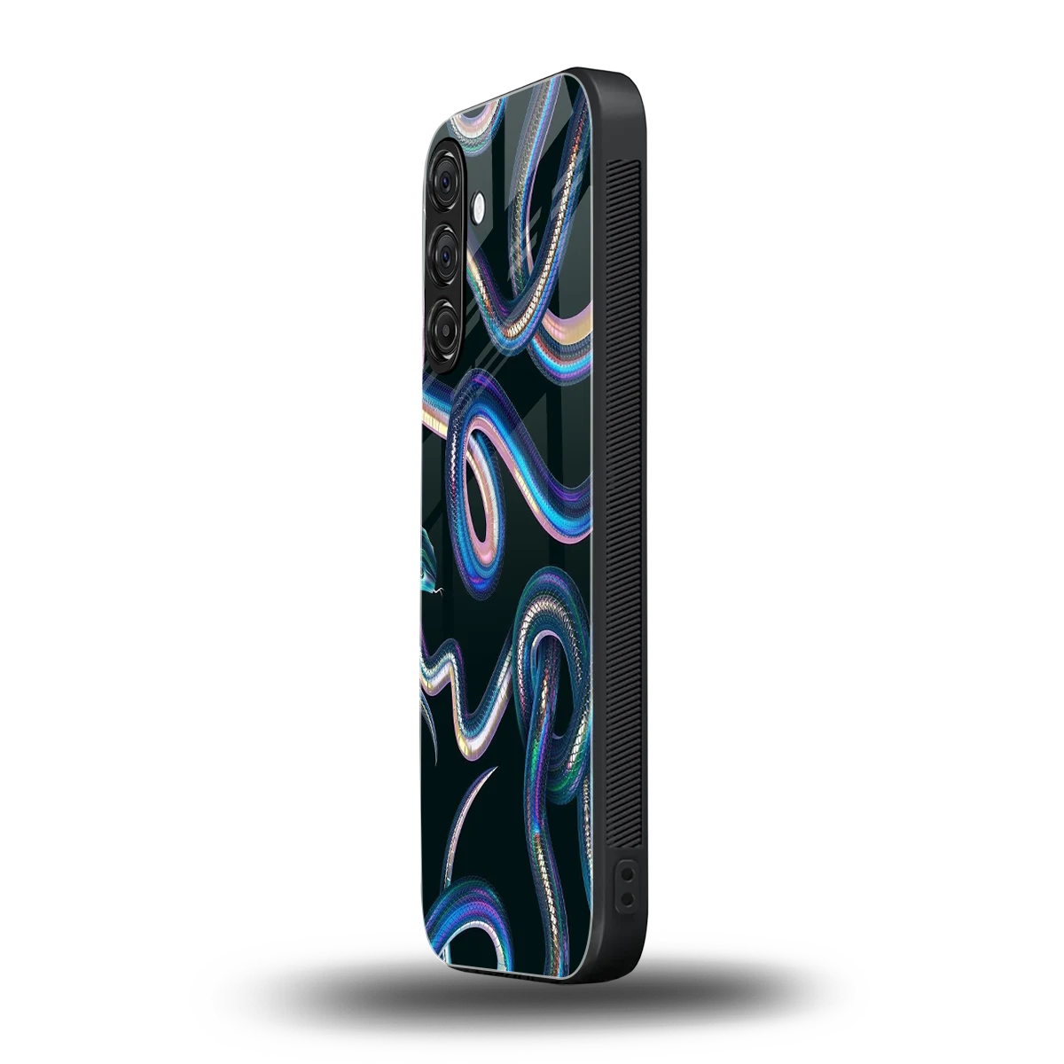 Snakes samsung galaxy a55 5g mobile cover | shockproof glass phone case