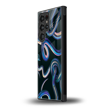 Snakes samsung galaxy s23 ultra mobile cover | shockproof glass phone case