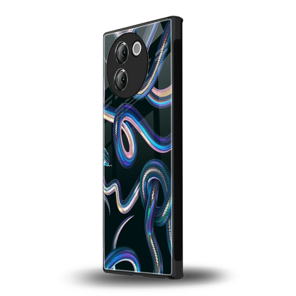 Snakes vivo v30e mobile cover | shockproof glass phone case