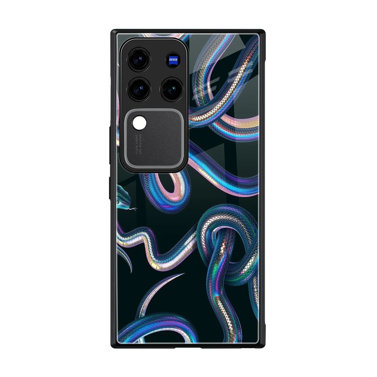 Snakes back phone cover | glass case forvivo v30 pro