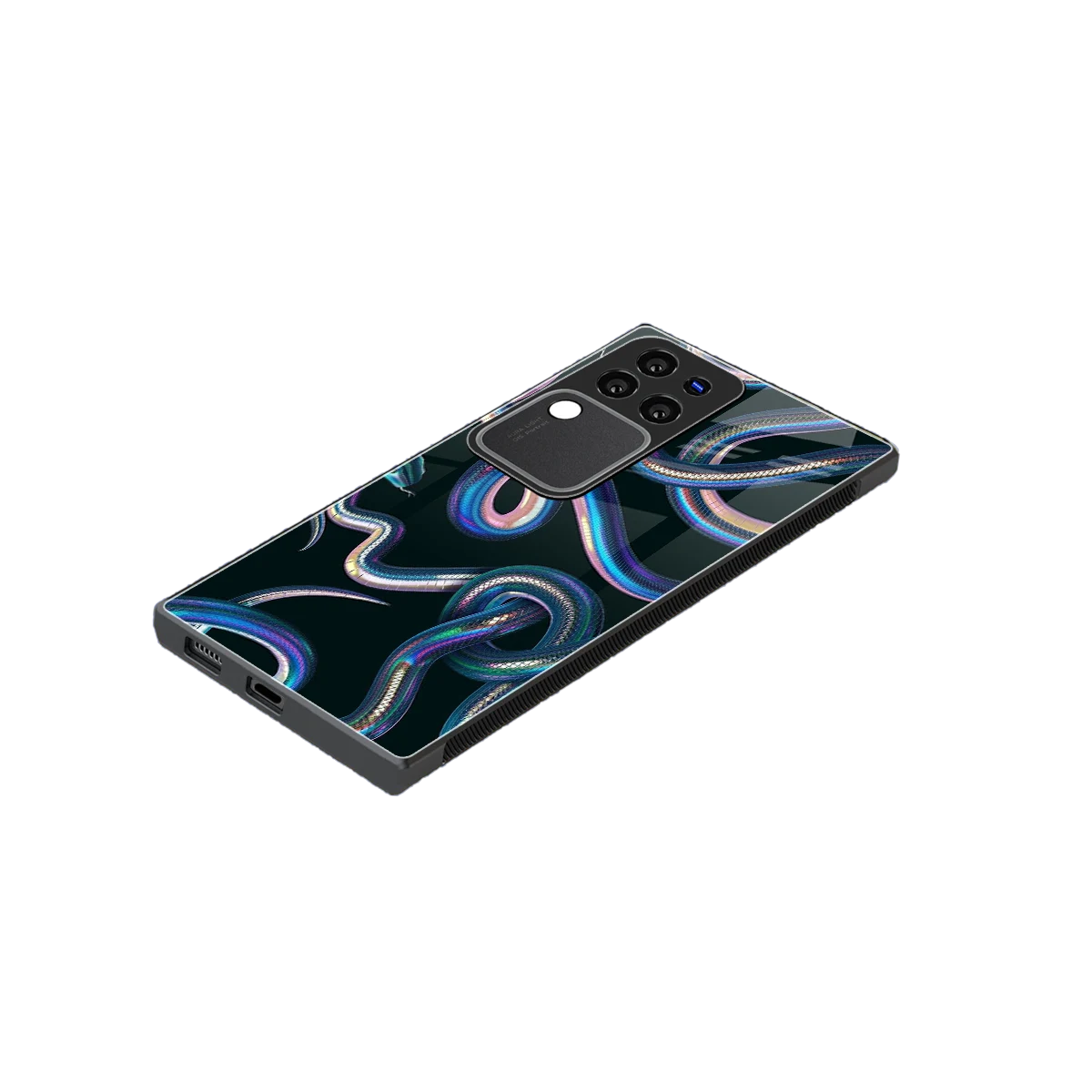 Snakes stylish phone case forvivo v30 pro | glossy glass and slim fit