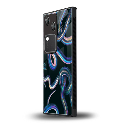 Snakes vivo v30 mobile cover | shockproof glass phone case