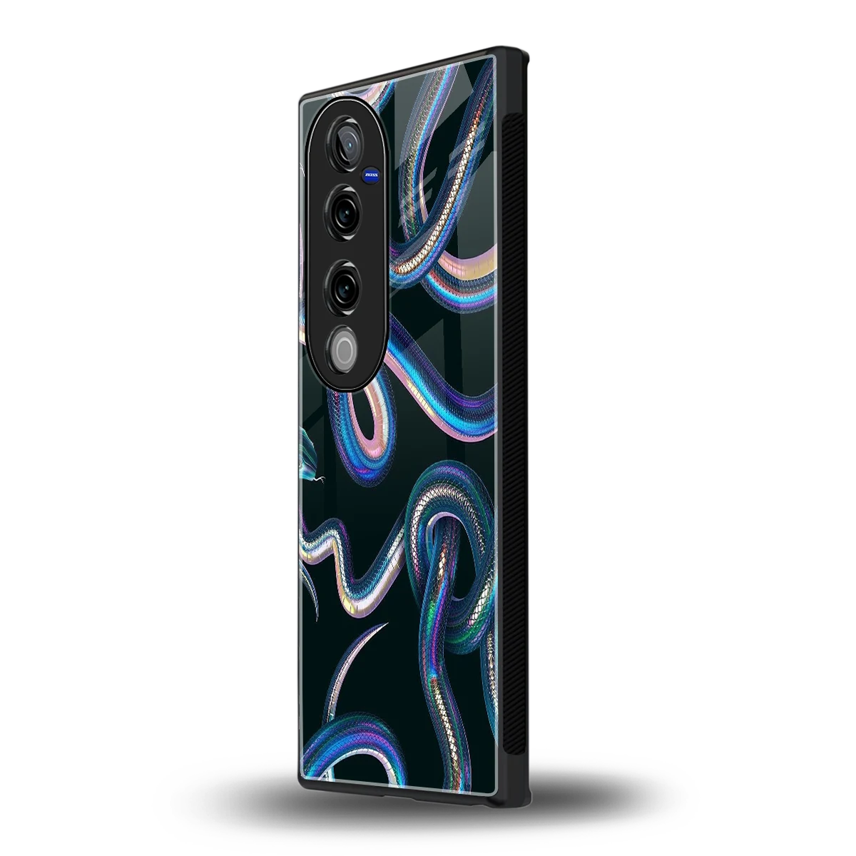 Snakes vivo v40 pro mobile cover | shockproof glass phone case
