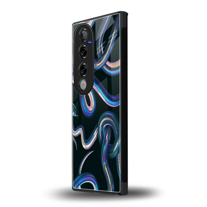 Snakes vivo v40 pro mobile cover | shockproof glass phone case