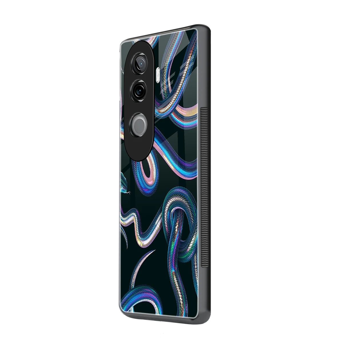 Snakes vivo v40e mobile cover | shockproof glass phone case