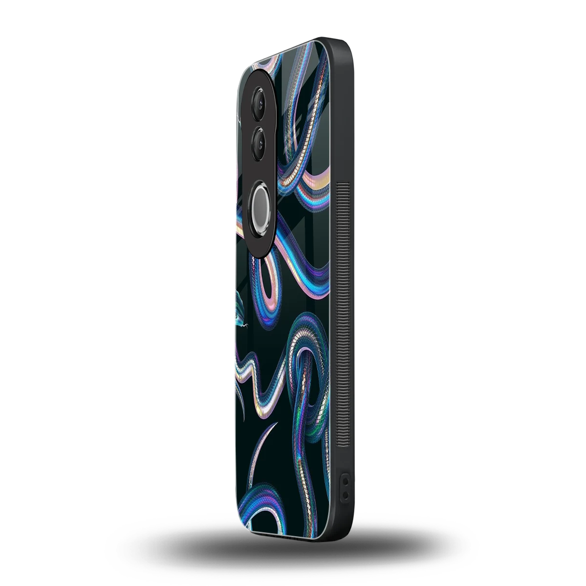 Snakes vivo v50 mobile cover | shockproof glass phone case