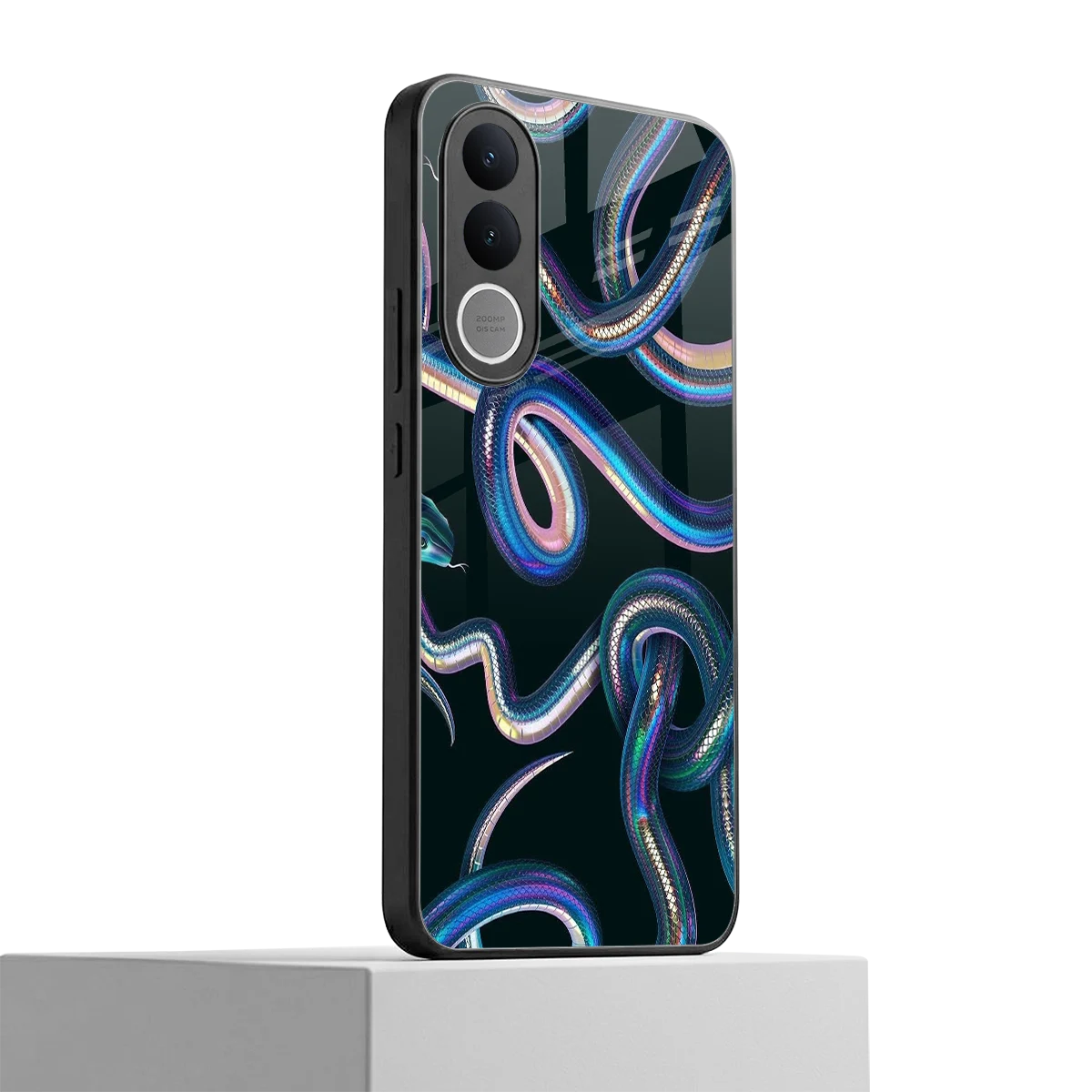 Snakes vivo v70 fe mobile cover | shockproof glass phone case