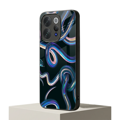 Snakes vivo v70 mobile cover | shockproof glass phone case